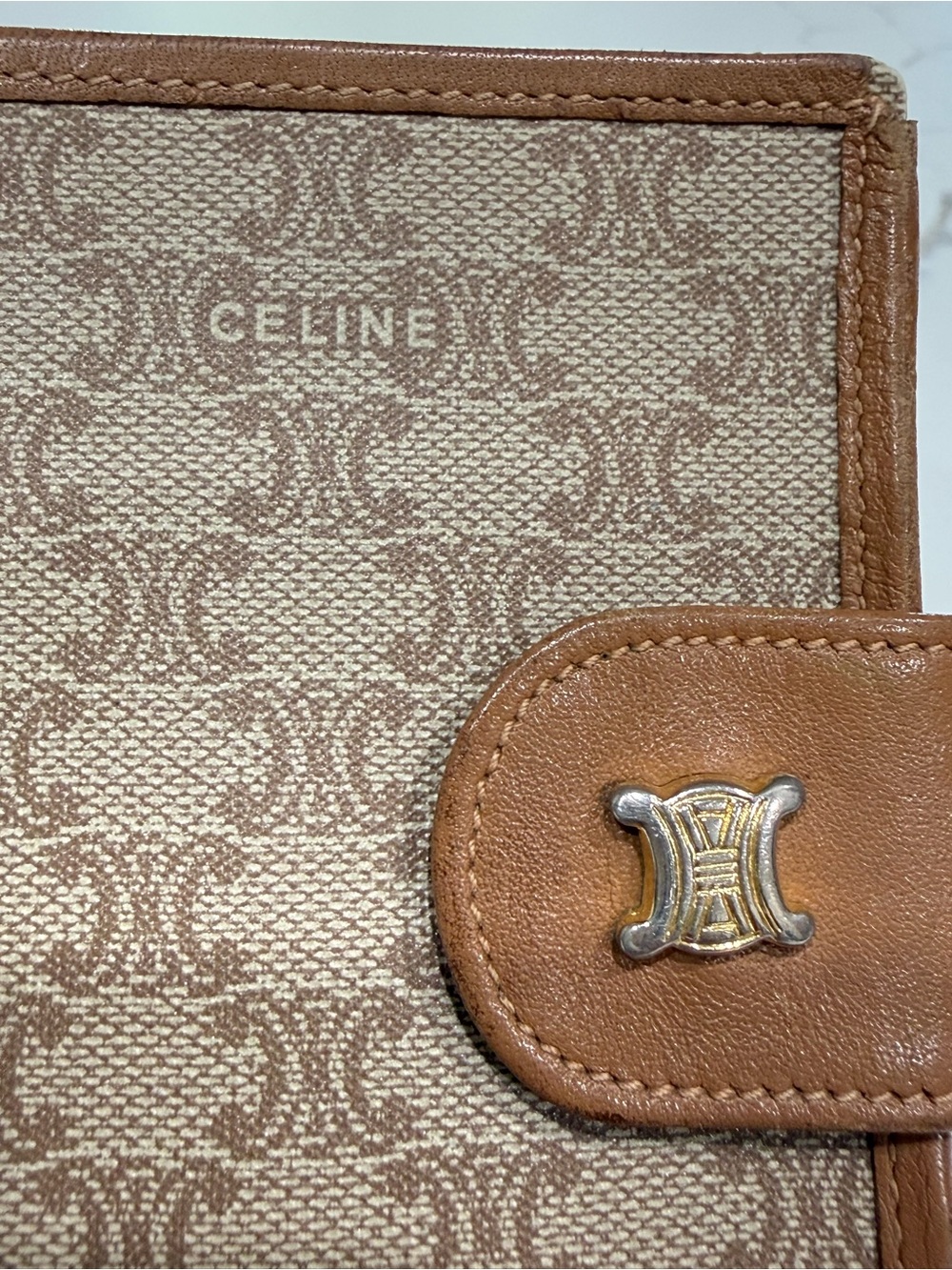 Celine Macadam Triomphe Compact Trifold Wallet Box Included - Picture 7 of 7